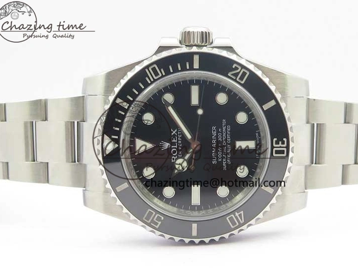 Date Case Black SA3130 Submariner 904L Noob 1:1 V10 Ceramic SS Best Edition No Bracelet and 114060 0509